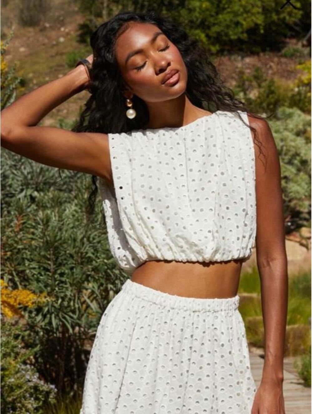 ASTR The Label Women's White Dress